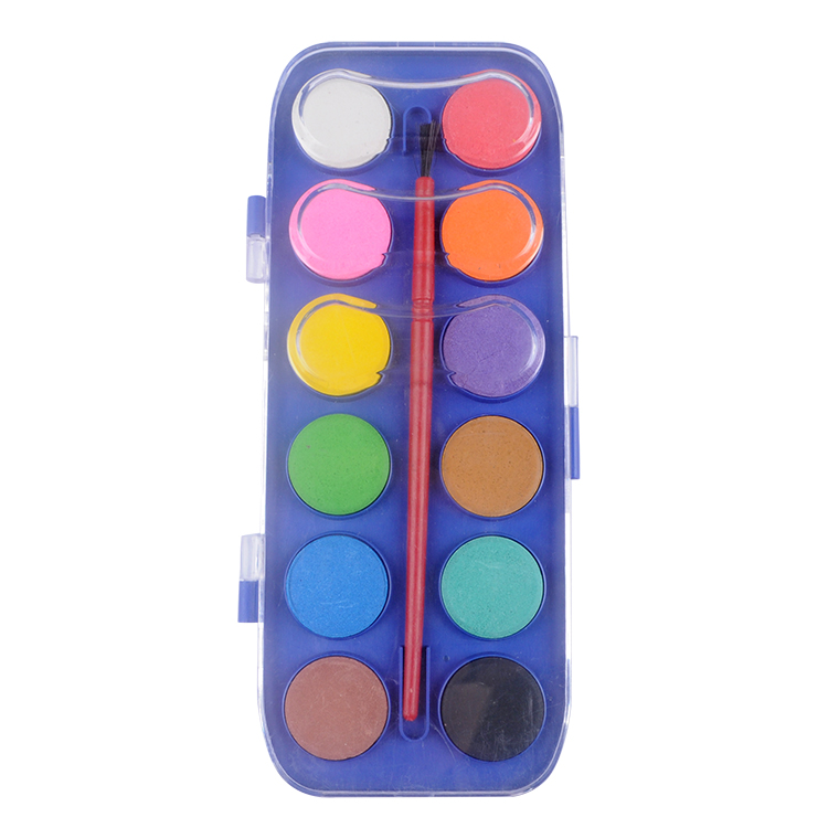 36 Color Watercolor Artist Paint Set with Plastic Palette